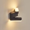 Fanek outdoor wall light, Up & Down Light, wall light LED anthracite, 2-light sources