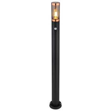 Globo lighting BOSTON path light black, 1-light source, Motion sensor