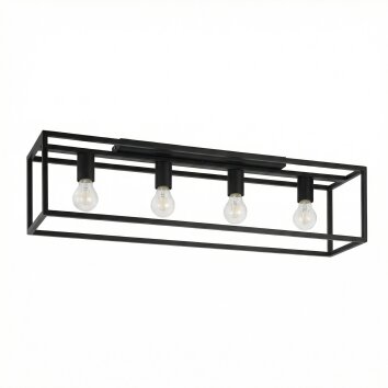 Eglo lights Eldrick ceiling light black