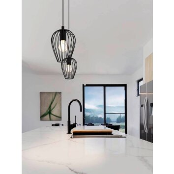 Eglo-Leuchten TB NEWTOWN Pendant Light black, 1-light source