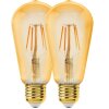 Eglo2 x E27 6 watt 2200 Kelvin 650 lumen