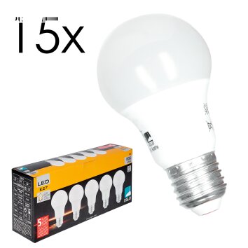 E27 LED 9 Watt warm white 806 Lumen