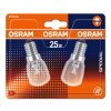 Osram lights E14 25 Watt warm white dimmable 140 Lumen