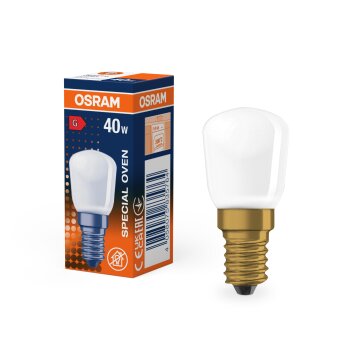 Osram lights E14 40 Watt warm white dimmable 300 Lumen
