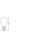 Osram lights E27 4.8 Watt dimmable 470 Lumen