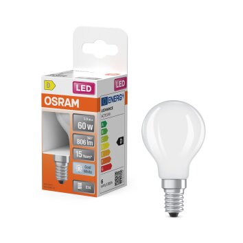 Osram lights E14 LED 5.5 Watt neutral white 806 Lumen