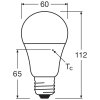 Osram lights E27 10 Watt neutral white 1055 Lumen
