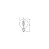 Osram lights E27 LED 7.8 Watt warm white dimmable 360 Lumen