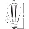 Osram lights E27 5 Watt warm white 1055 Lumen