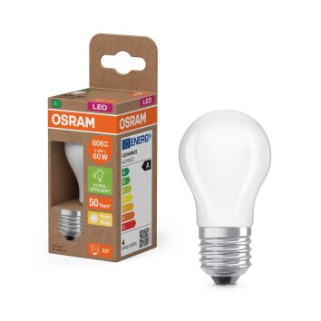 Osram lights E27 3.8 Watt warm white 806 Lumen
