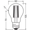 Osram lights E27 3.8 Watt warm white dimmable 806 Lumen