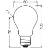 Osram lights E27 3.8 Watt neutral white dimmable 806 Lumen