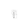 Osram lights E14 LED 2.8 Watt warm white 250 Lumen