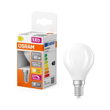 Osram lights E14 LED 4.8 Watt warm white dimmable 470 Lumen