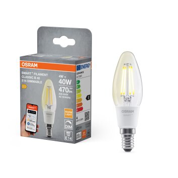 Osram lights E14 LED 4 Watt warm white dimmable 470 Lumen