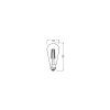 Osram lights E27 LED 7 Watt warm white 806 Lumen