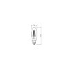 Osram lights E14 LED 4 Watt 470 Lumen
