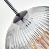 Koyoto hanging light, globe light, pendant light clear, Smoke-coloured, 1-light source