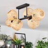 Basto ceiling light, globe light Ecru, 6-light sources