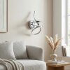 Lunor wall light, wall spotlight LED chrome, 1-light source