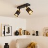Fenik ceiling light black, 2-light sources