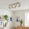 Javel ceiling light sand-coloured, 4-light sources