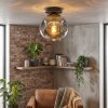 Ripoll ceiling light, globe light Smoke-coloured, 1-light source