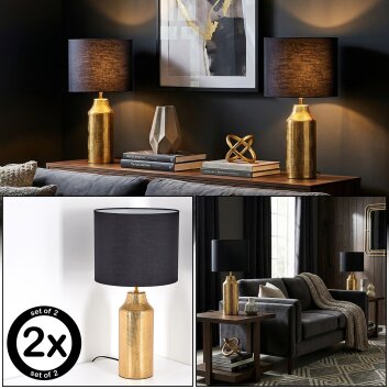 Ralor table lamp gold, 1-light source
