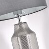 Ralor table lamp silver, 1-light source