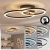 Marek ceiling light LED black, 1-light source