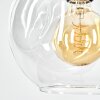 Ripoll hanging light, globe light, pendant light clear, 1-light source