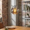 Ripoll hanging light, globe light, pendant light Smoke-coloured, 1-light source