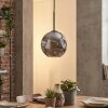 Ripoll hanging light, globe light, pendant light Smoke-coloured, 1-light source