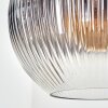 Koyoto hanging light, globe light, pendant light clear, Smoke-coloured, 1-light source