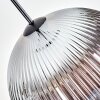 Koyoto hanging light, globe light, pendant light clear, Smoke-coloured, 1-light source