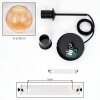 Koyoto hanging light, globe light, pendant light Amber, 1-light source