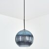 Koyoto hanging light, globe light, pendant light blue, 1-light source