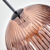 Koyoto hanging light, globe light, pendant light coppery, 1-light source