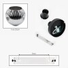 Ripoll ceiling light, globe light chrome, Smoke-coloured, 1-light source