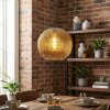 Koyoto hanging light, globe light, pendant light gold, 1-light source