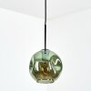 Ripoll hanging light, globe light, pendant light green, 1-light source