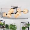 Basto ceiling light, globe light Ecru, 8-light sources