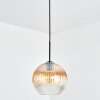 Koyoto hanging light, globe light, pendant light Amber, clear, 1-light source
