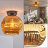 Ripoll ceiling light, globe light gold, 1-light source