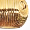 Ripoll ceiling light, globe light gold, 1-light source