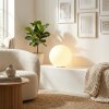 Cochuna globe light, table lamp white, 1-light source