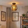 Ripoll ceiling light, globe light gold, 1-light source