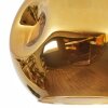 Ripoll ceiling light, globe light gold, 1-light source