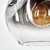 Ripoll hanging light, globe light, pendant light clear, Smoke-coloured, 1-light source