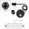 Ripoll hanging light, globe light, pendant light green, 1-light source